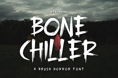 what are some fonts similar to chiller